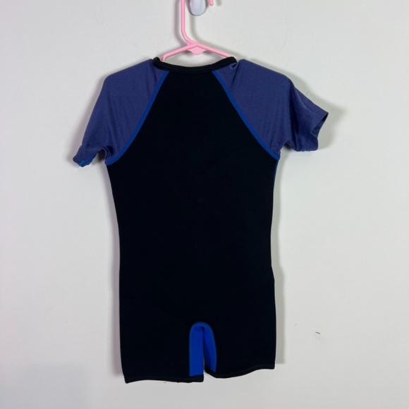 NeoSport Kids Unisex Zip Up Short Wetsuit Size 3 Toddler - Picture 4 of 6